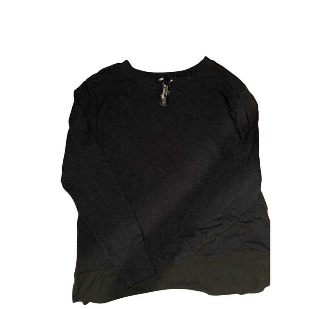 Modetta‎ Crewneck - Black Tencel Fabric